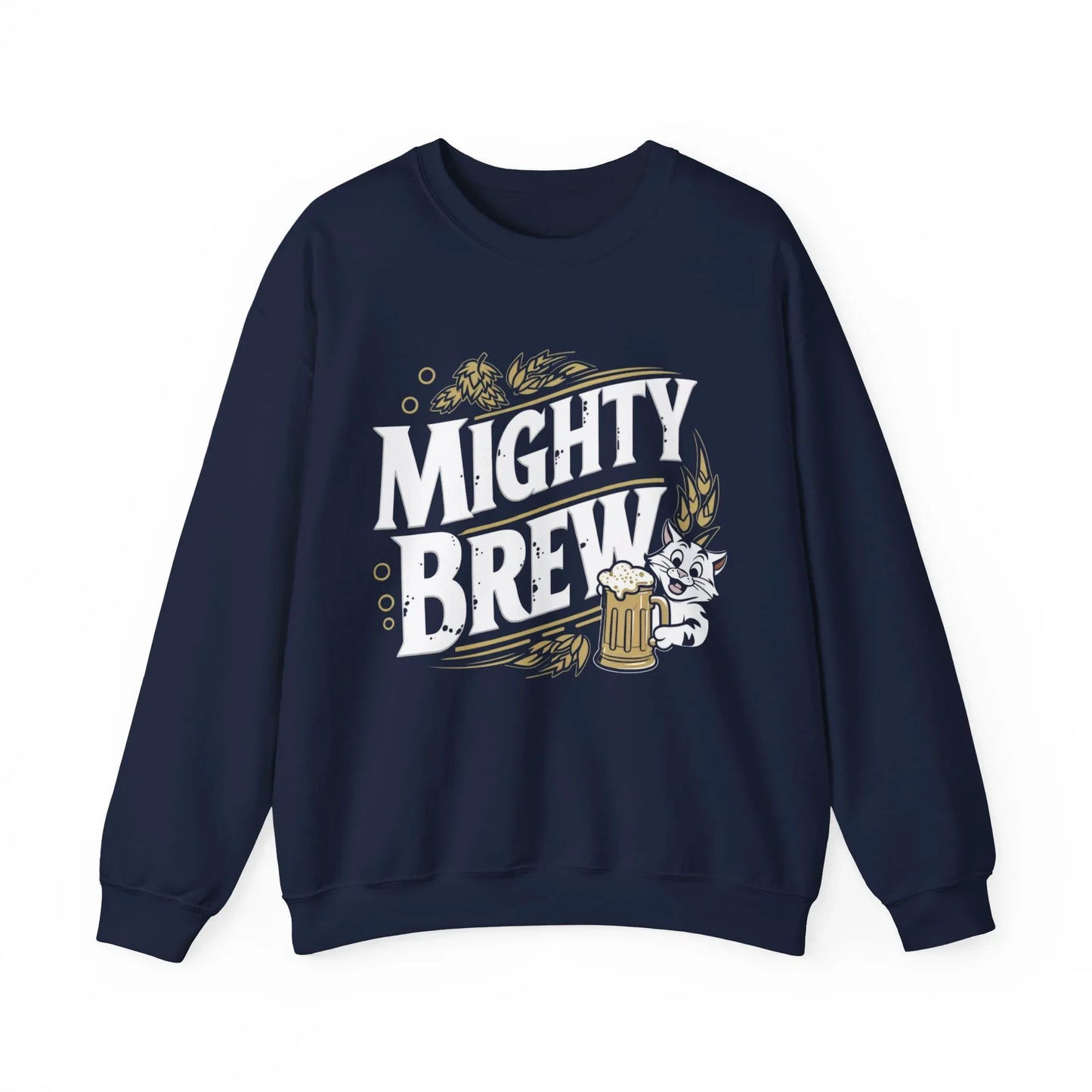 Mighty Brew Ultra Cotton Crewneck Sweatshirt - Billien