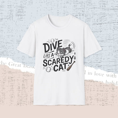 Dive Like Scaredy Cotton Men Tee - Billien