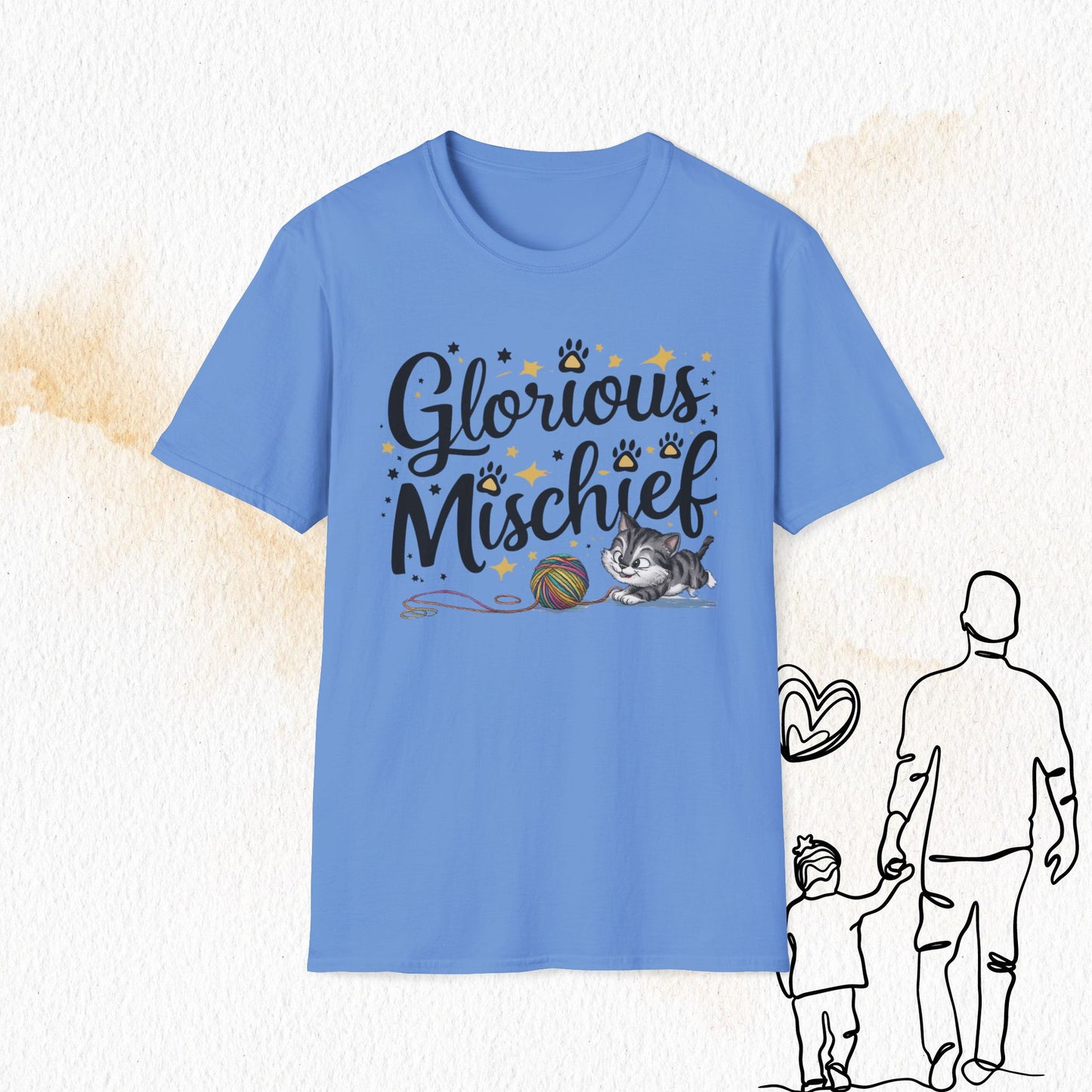 Glorious Mischief Cotton Men T-Shirt