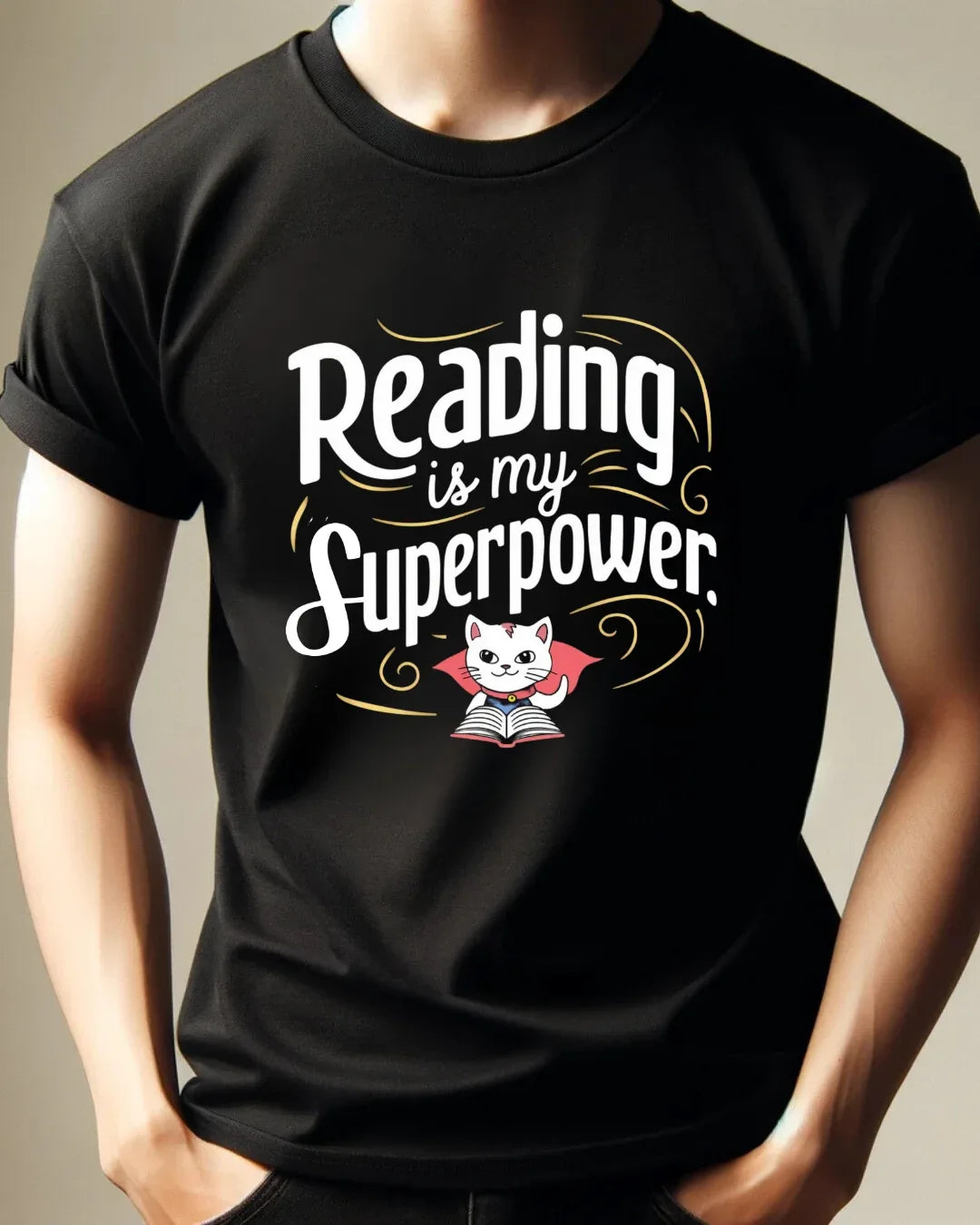 Books Lovers T-Shirt Reading Is My Superpower Tees - Billien