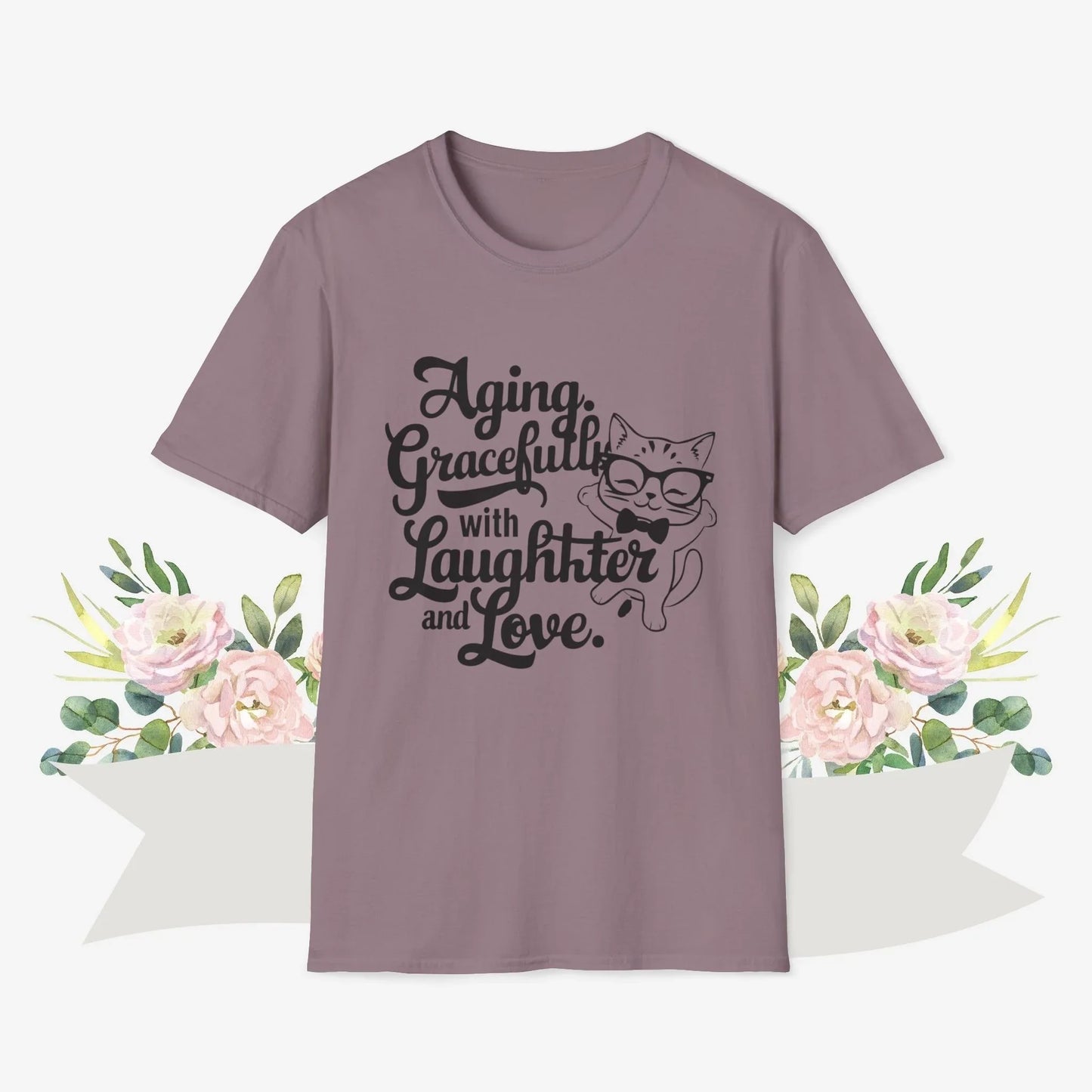 Aging Gracefully With Laughter and Love Cotton Men Tee - Billien