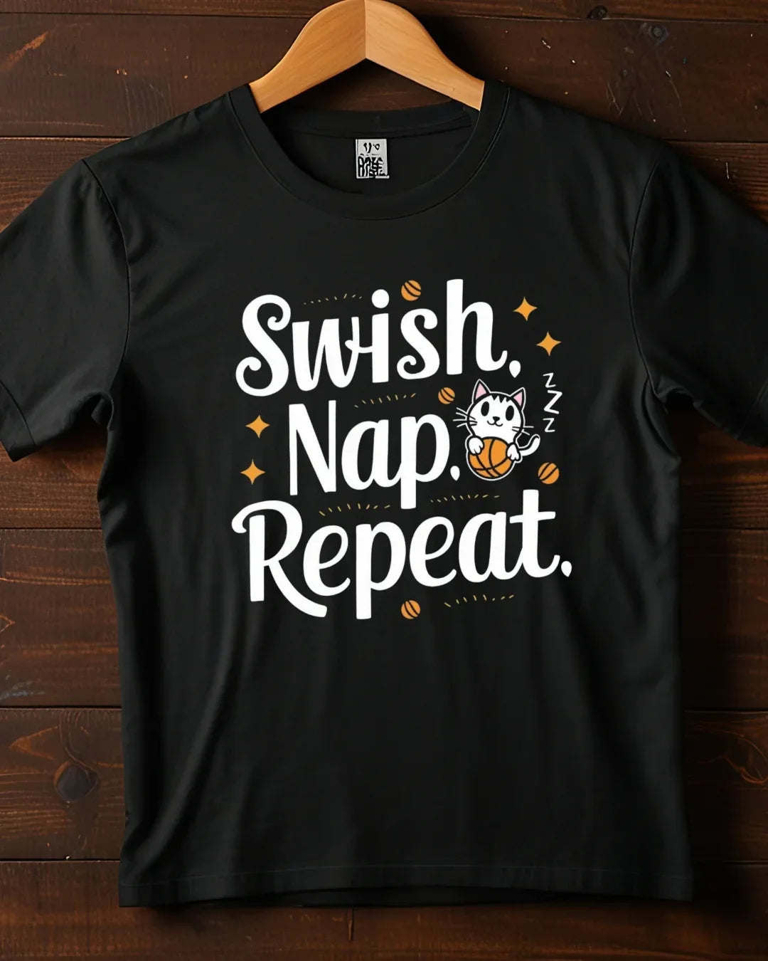 Swish Nap Repeat Kids Cotton T-Shirt - Billien