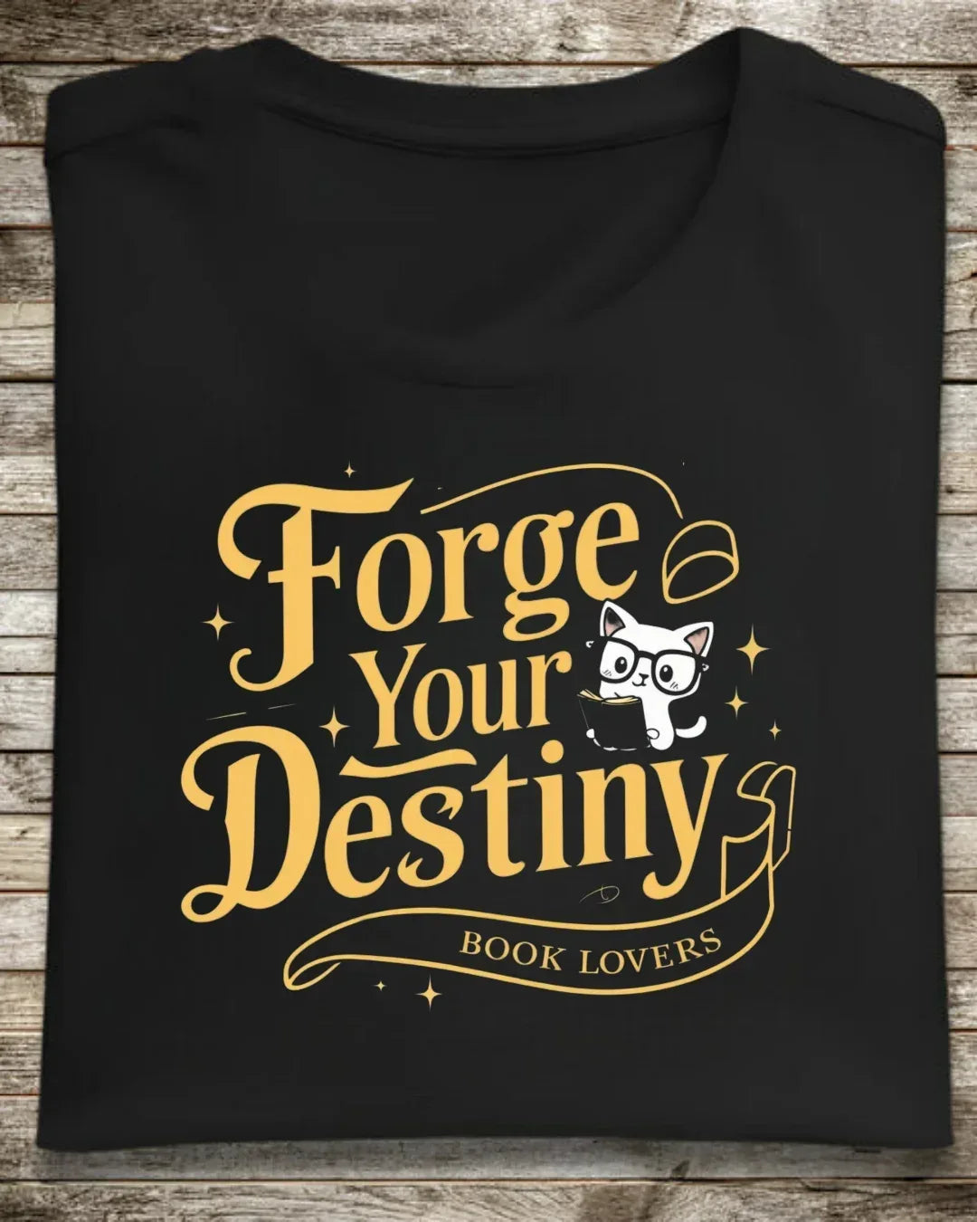 Book Lovers Forge Your Destiny Cotton Tshirt - Billien