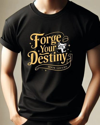 Book Lovers Forge Your Destiny Cotton Tshirt - Billien