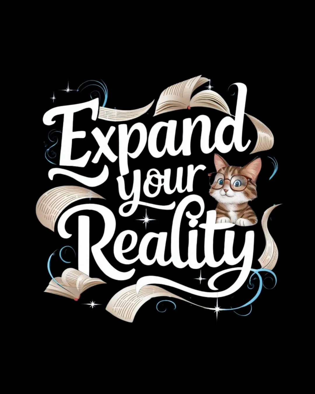 Book Lovers Expand The Reality Cotton T-Shirt - Billien