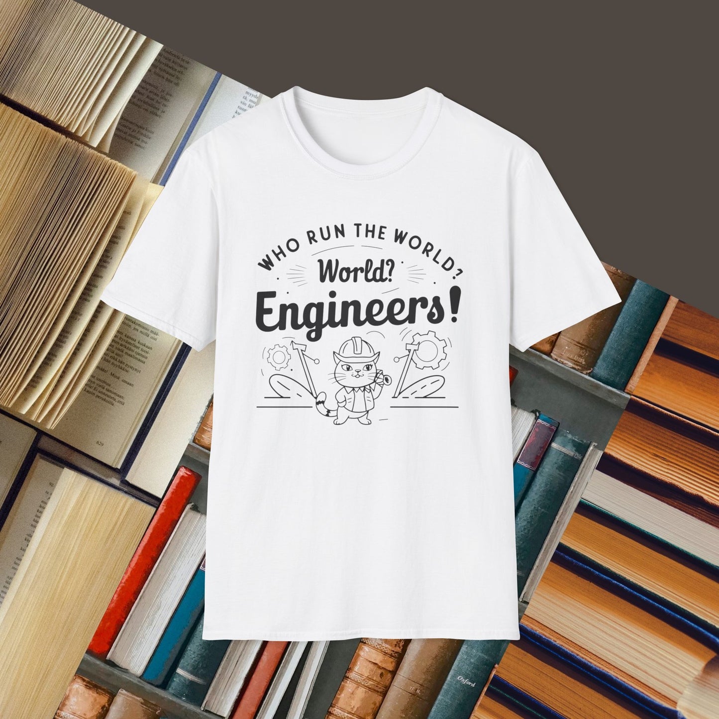 Who Build World Cotton T-Shirt