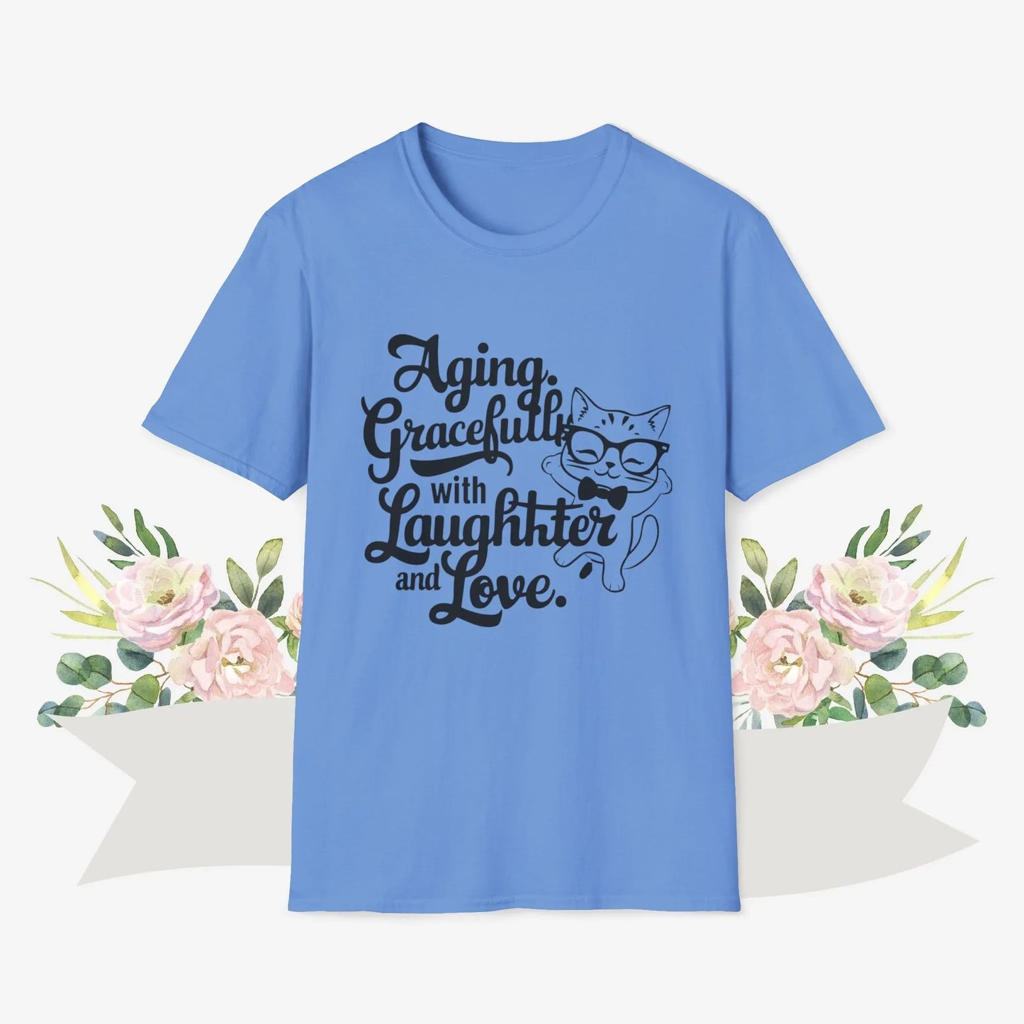 Aging Gracefully With Laughter and Love Cotton Men Tee - Billien