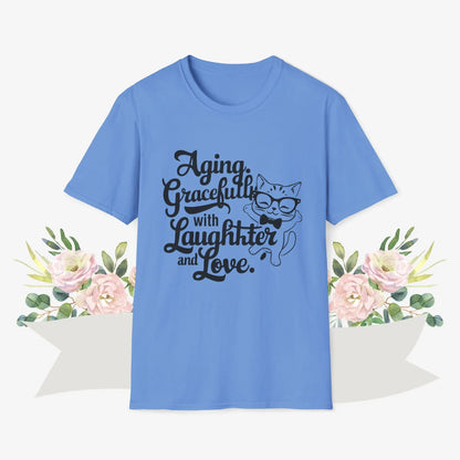 Aging Gracefully With Laughter and Love Cotton Men Tee - Billien