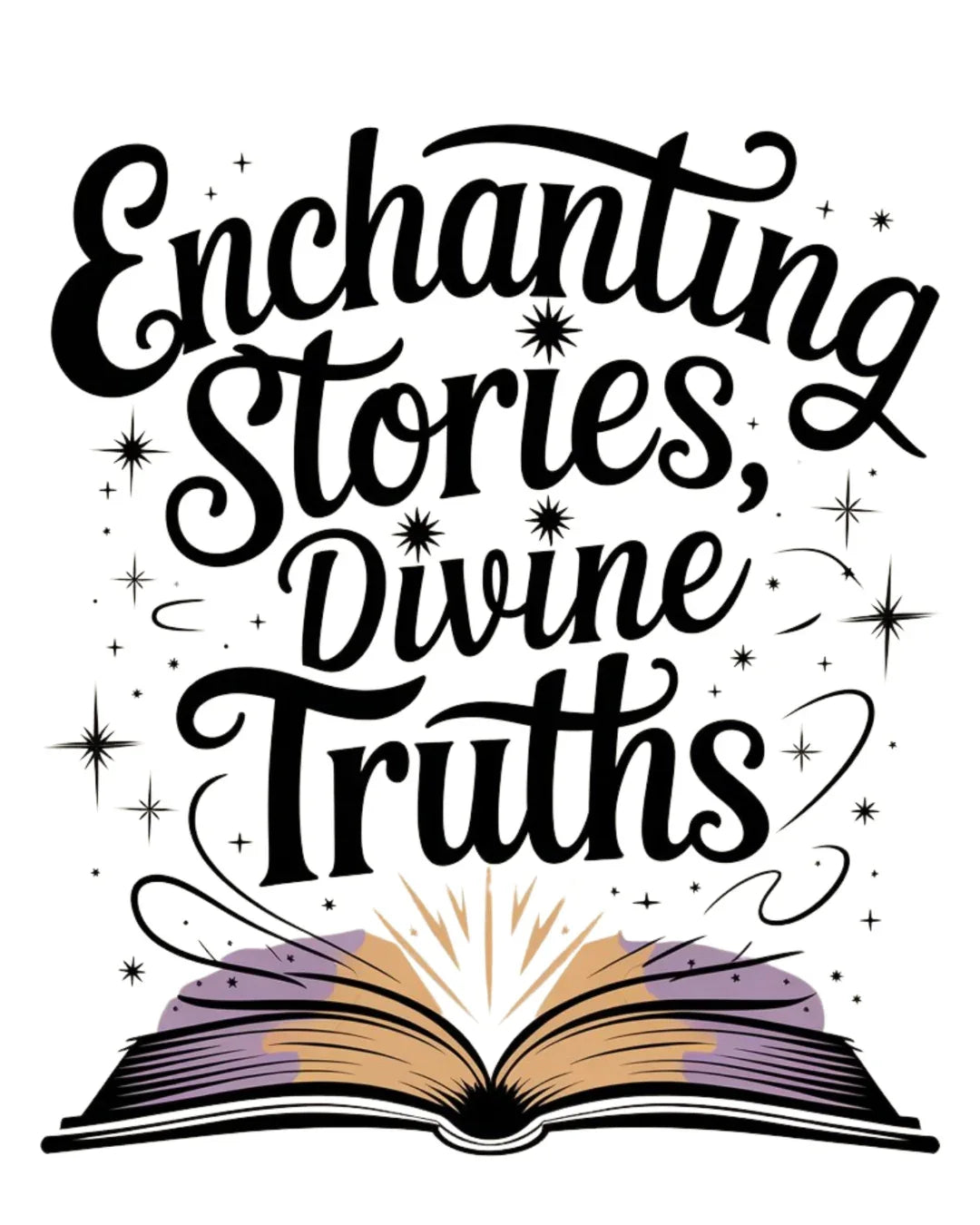 Spellbinding Story Cotton Tshirts - Billien