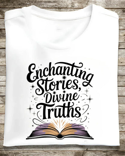 Spellbinding Story Cotton Tshirts - Billien