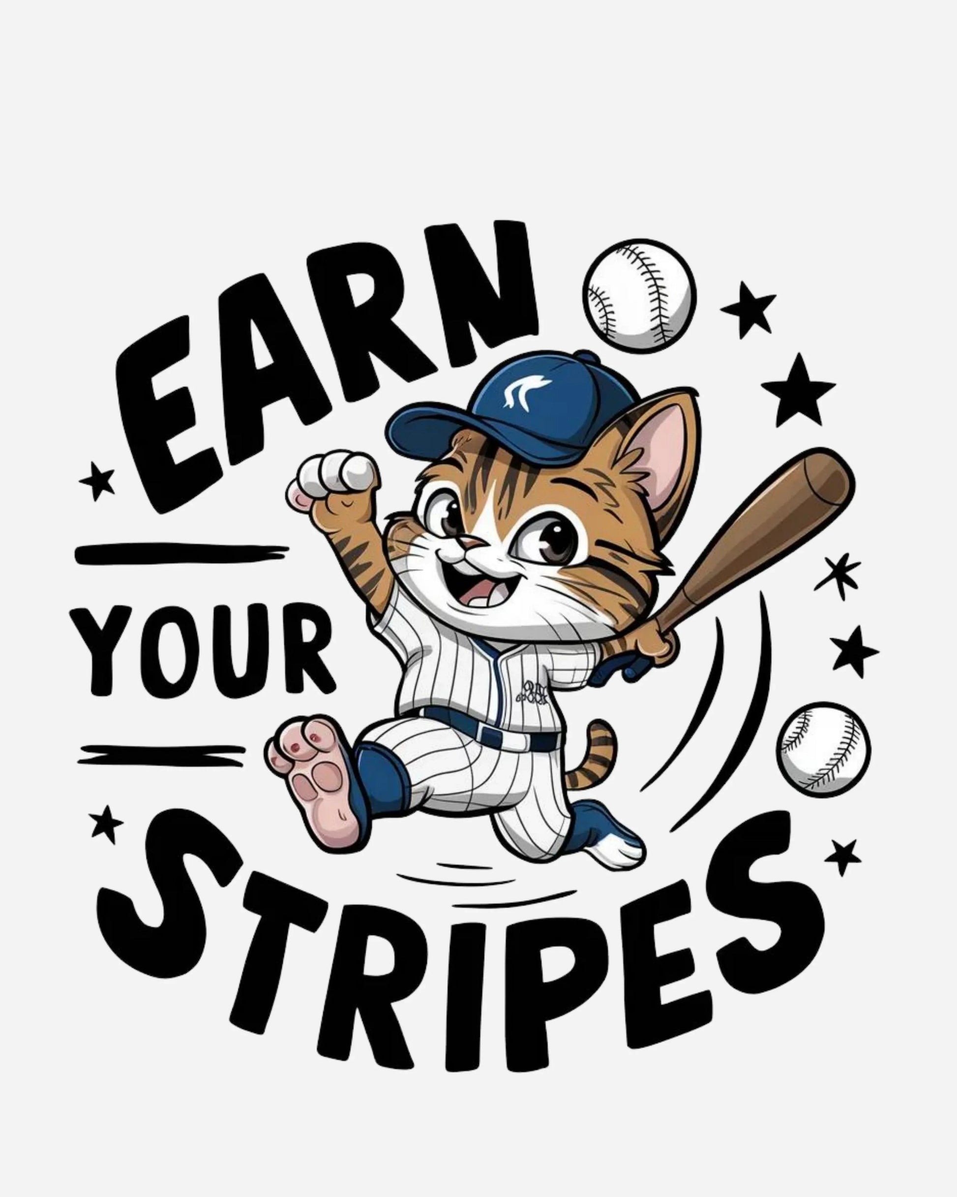 Earn Your Stripe Cotton Tshirt - Billien
