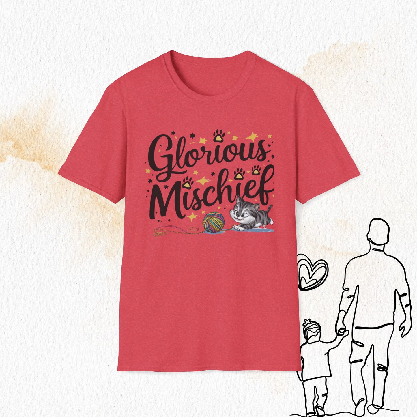 Glorious Mischief Cotton Men T-Shirt