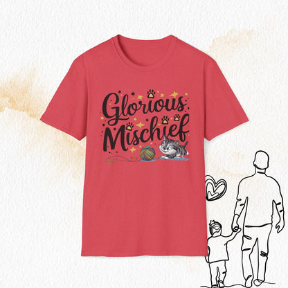 Glorious Mischief Cotton Men T-Shirt