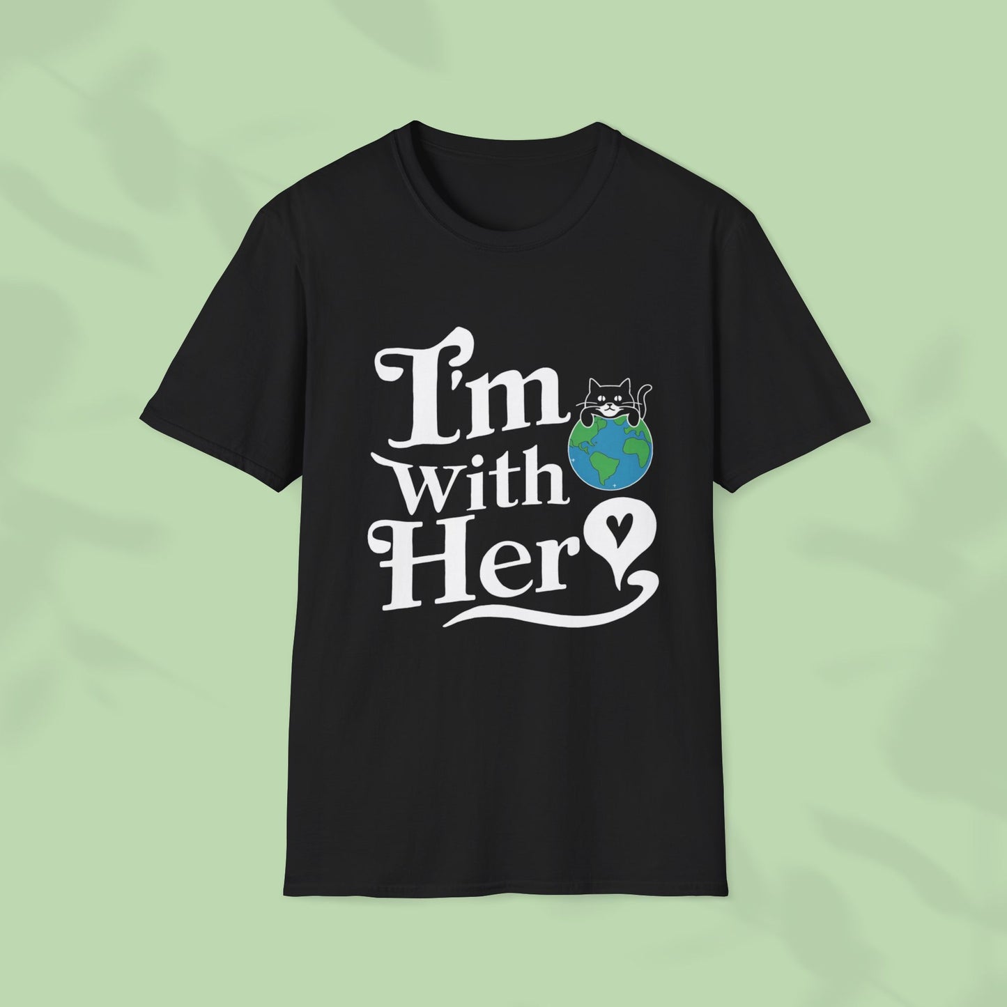 I am With Her Cotton Tee