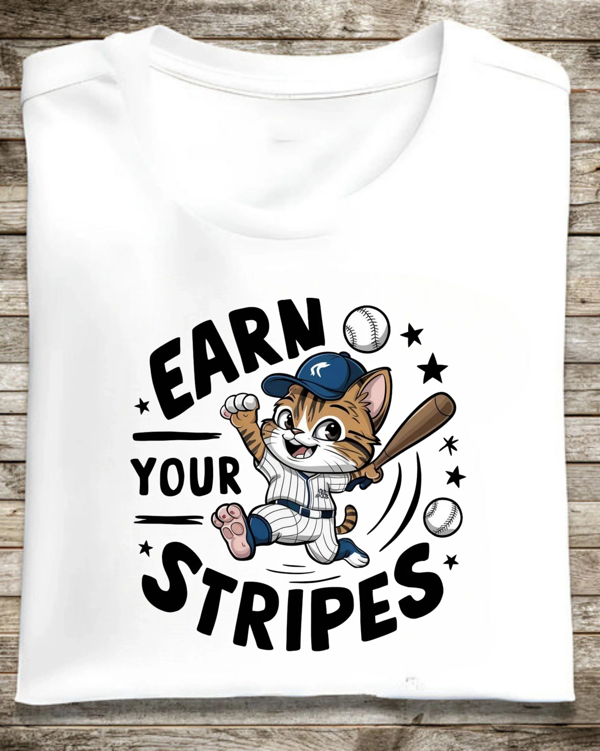Earn Your Stripe Cotton Tshirt - Billien