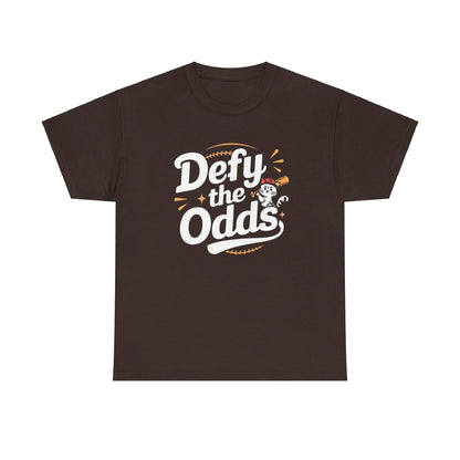 Defy The Odds Baseball Crew Neck Tee - Billien