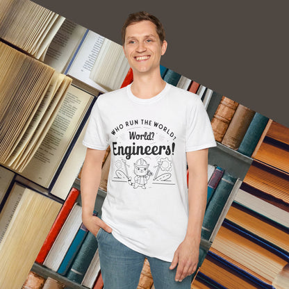 Who Build World Cotton T-Shirt