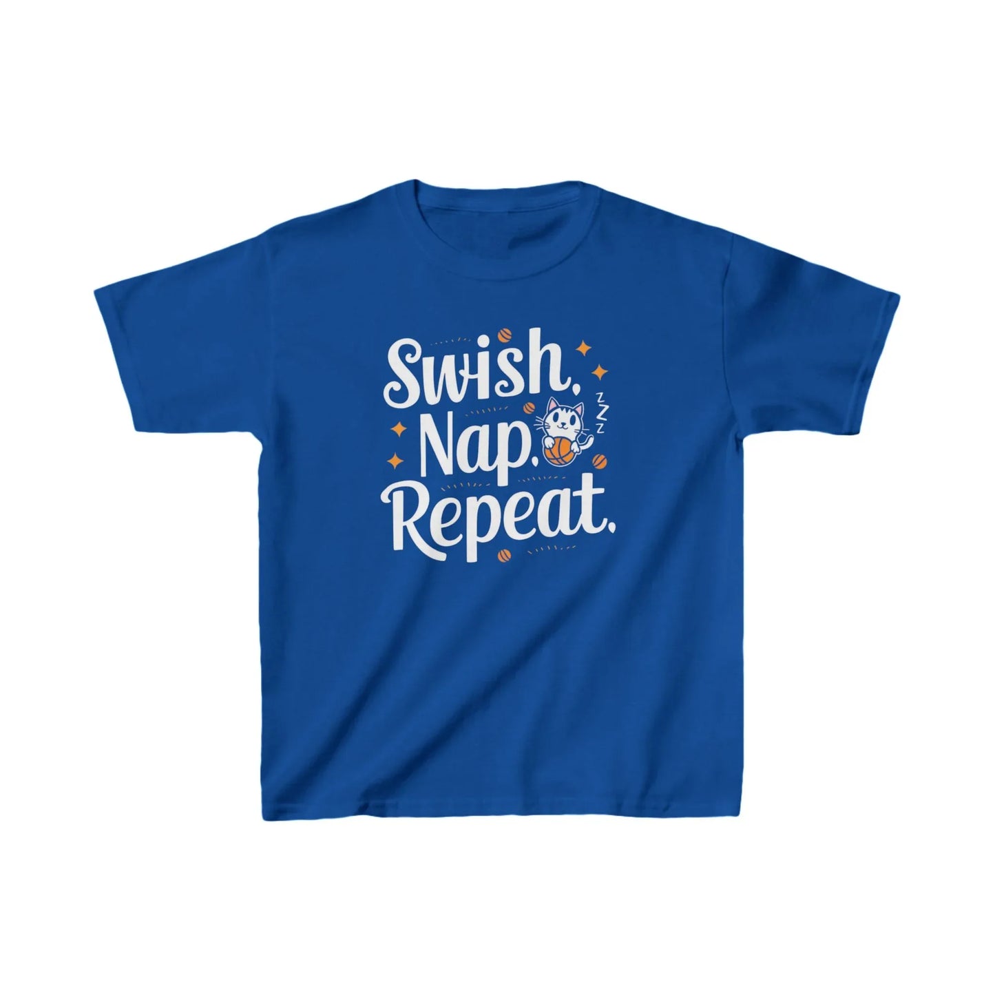 Swish Nap Repeat Kids Cotton T-Shirt - Billien