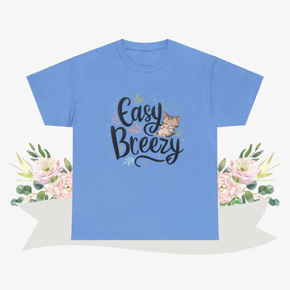 Easy Breezy Idiom Cotton Tshirt - Billien
