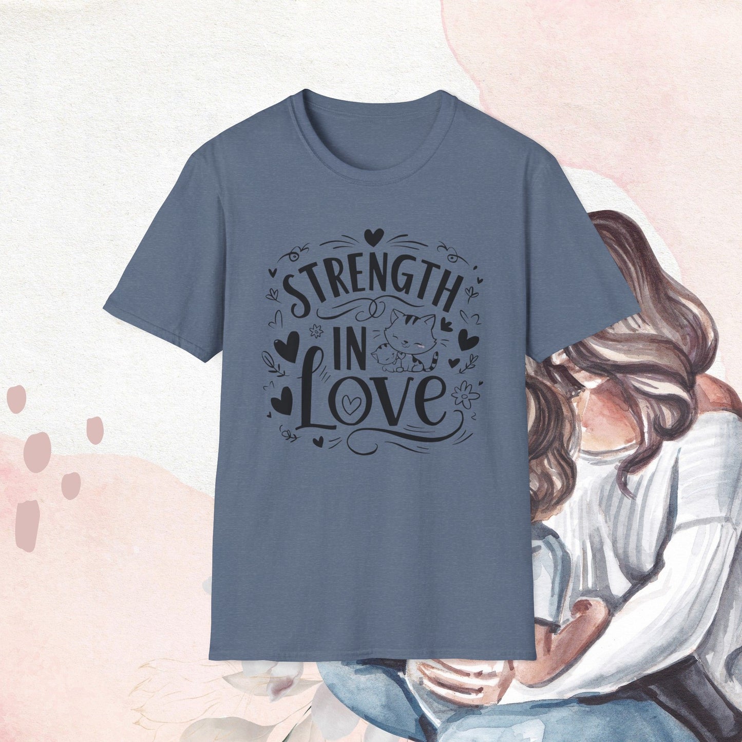 Strength In Love Cotton T-Shirt