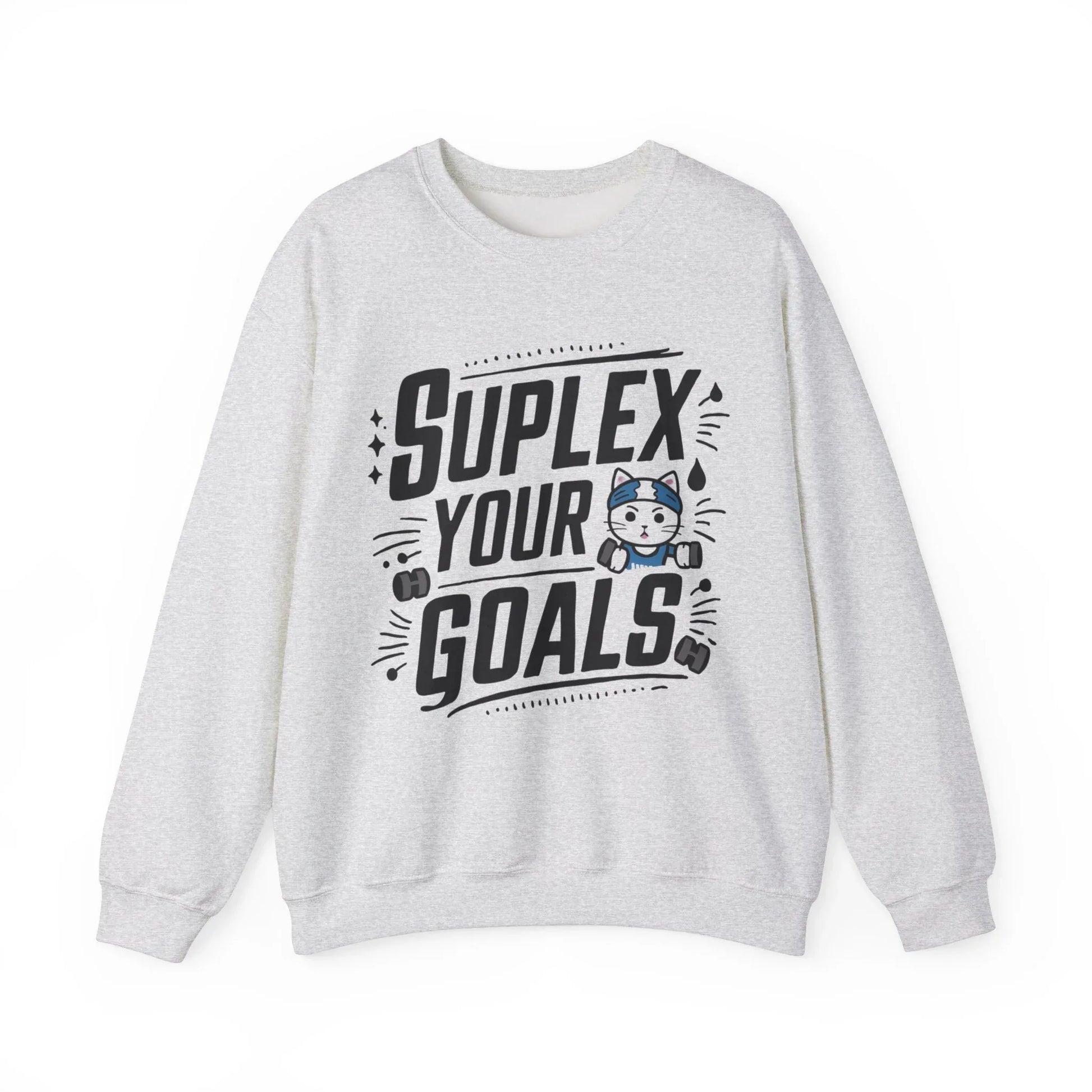 Suplex Your Goals Ultra Cotton Crewneck Sweatshirt - Billien