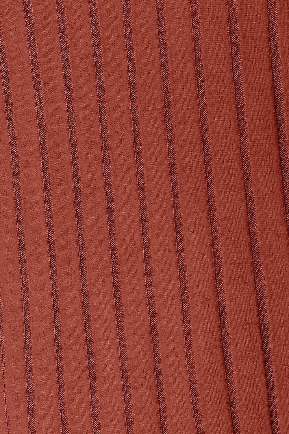 Basic Bae Full Size Ribbed Round Neck Slit Knit Top - Billien