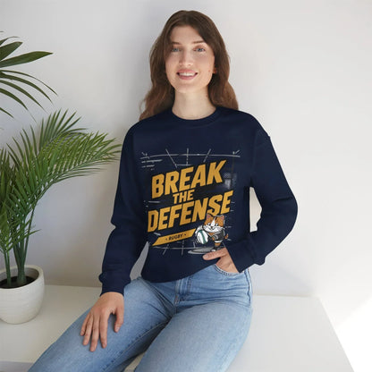 Break The Defence Ultra Cotton Crewneck Sweatshirt - Billien