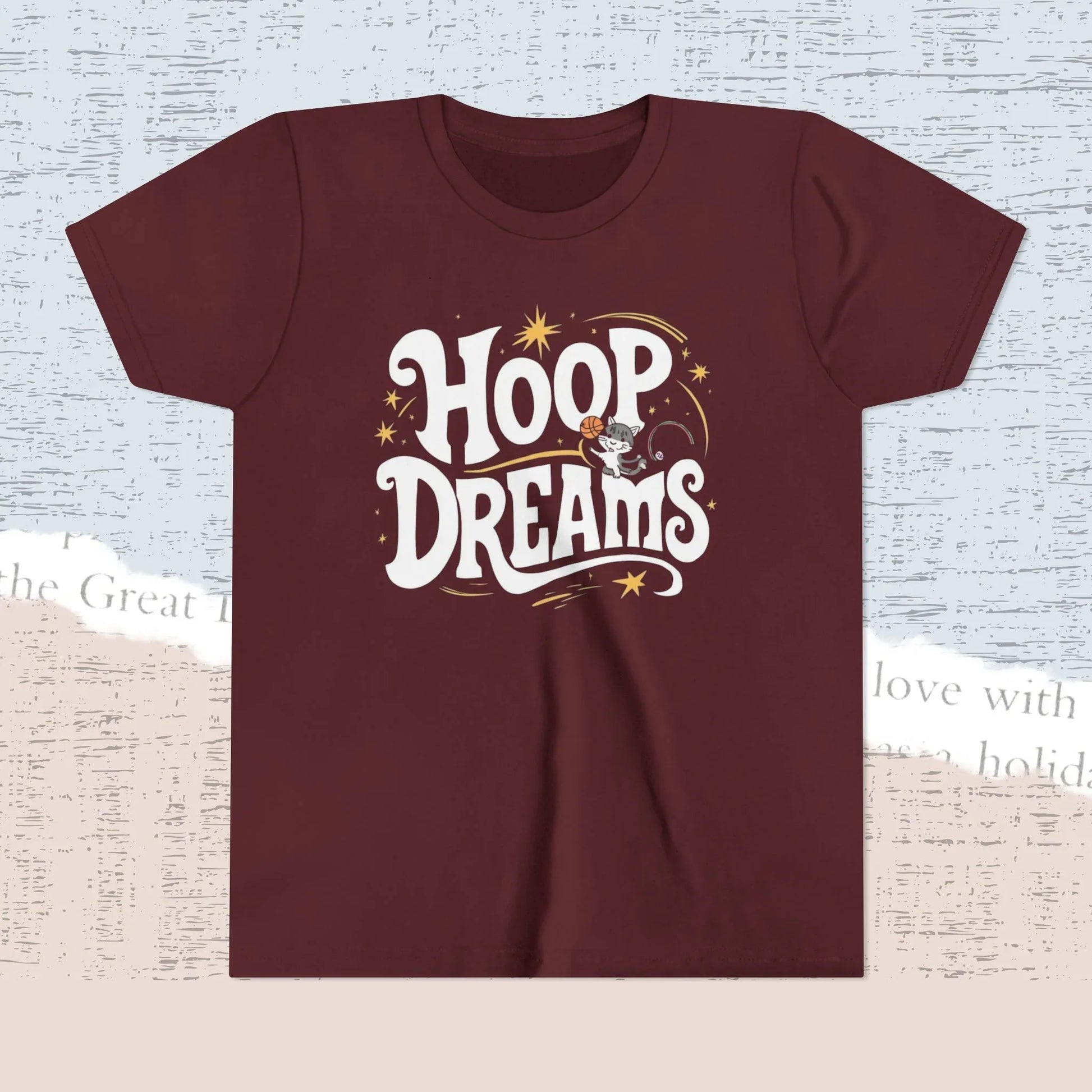 Hoop Dreams Youth Heavy Cotton T-Shirt - Billien