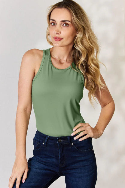 Round Neck Racerback Tank - Billien
