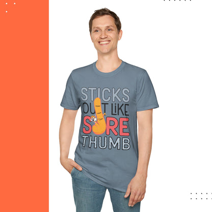 Stick Out Sore Throat Cotton T-Shirt