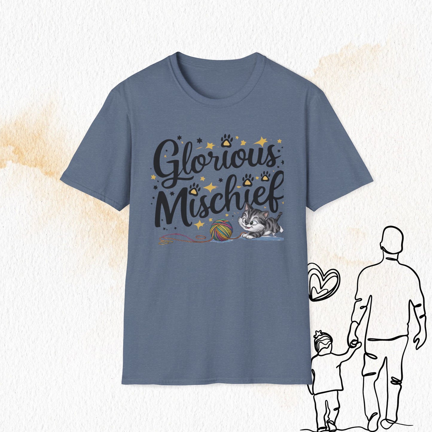 Glorious Mischief Cotton Men T-Shirt
