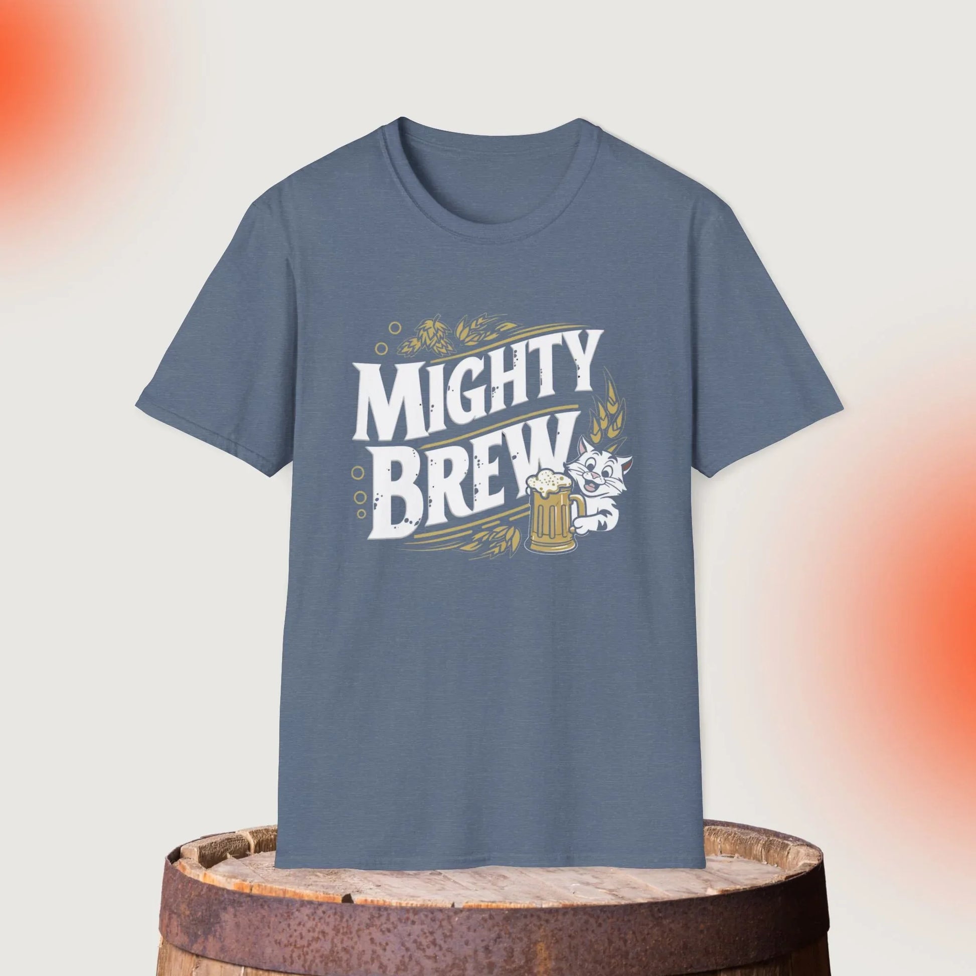 Mighty Brew Cotton Crew Neck Tshirt - Billien