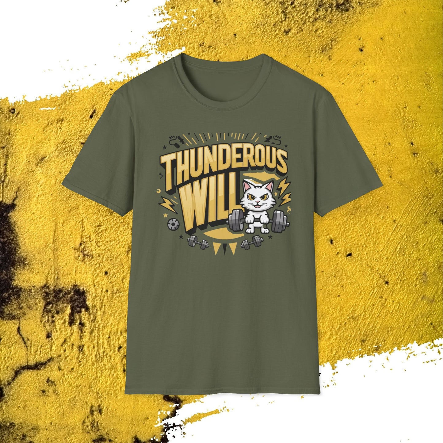 Thunderous Will Cotton Men Tee