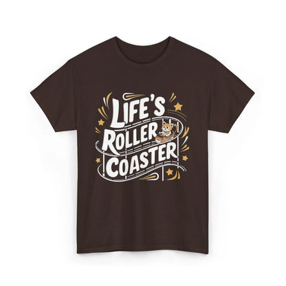 Life Roller Coaster Cotton Tshirt - Billien