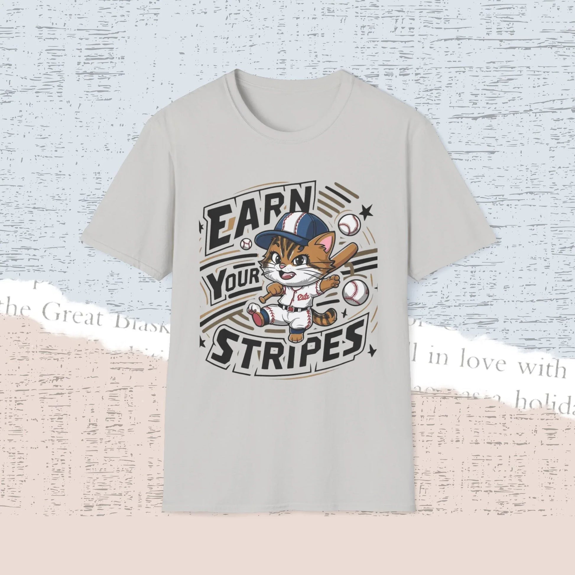 Earn Your Stripe Cotton Men Tee - Billien
