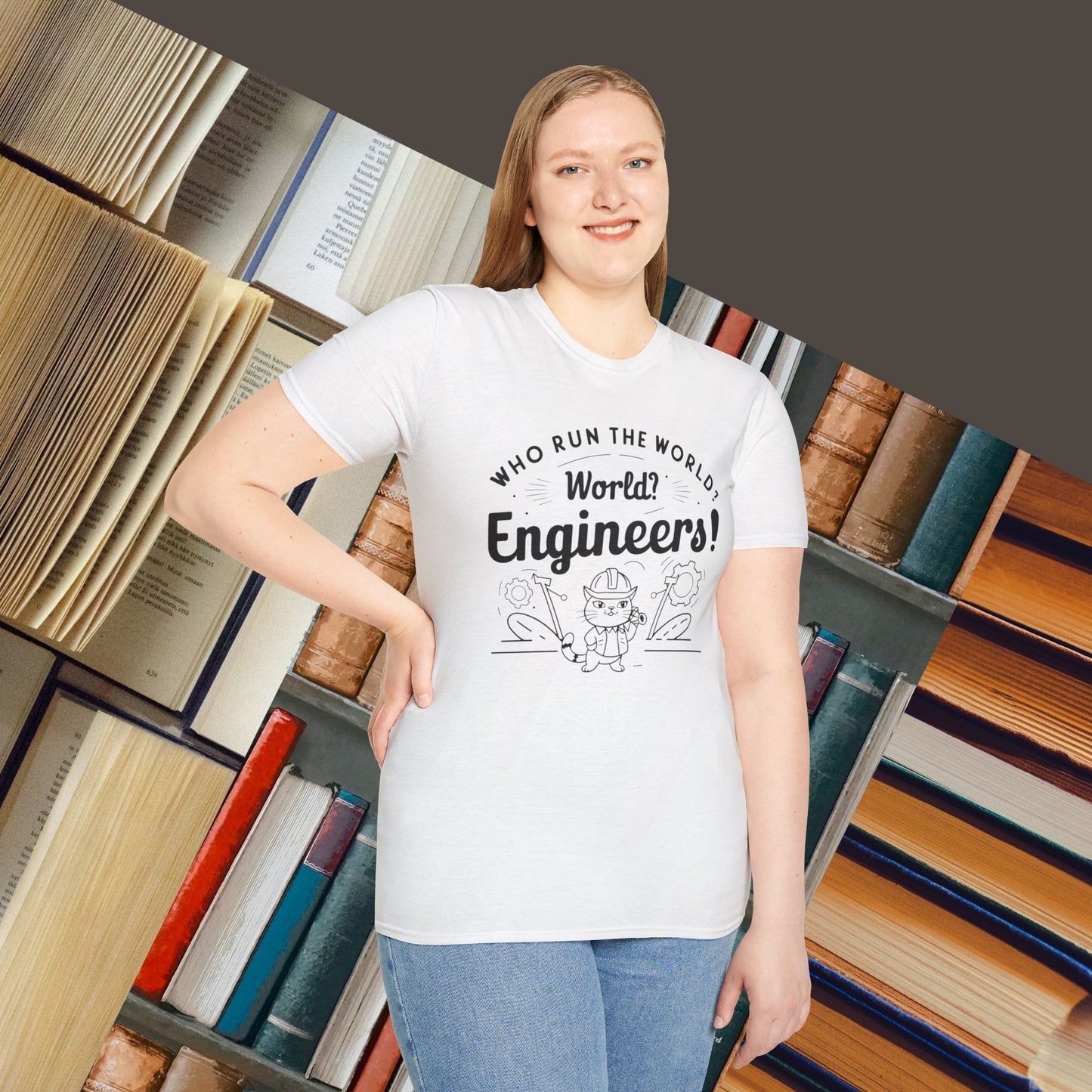 Who Build World Cotton T-Shirt