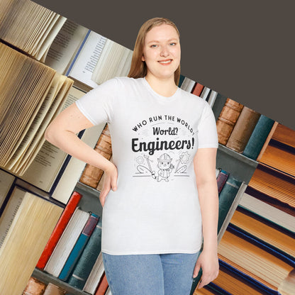 Who Build World Cotton T-Shirt