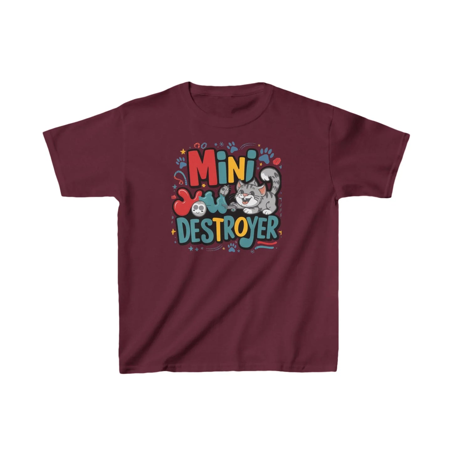Mini Destroyer Kids Cotton T-Shirt - Billien