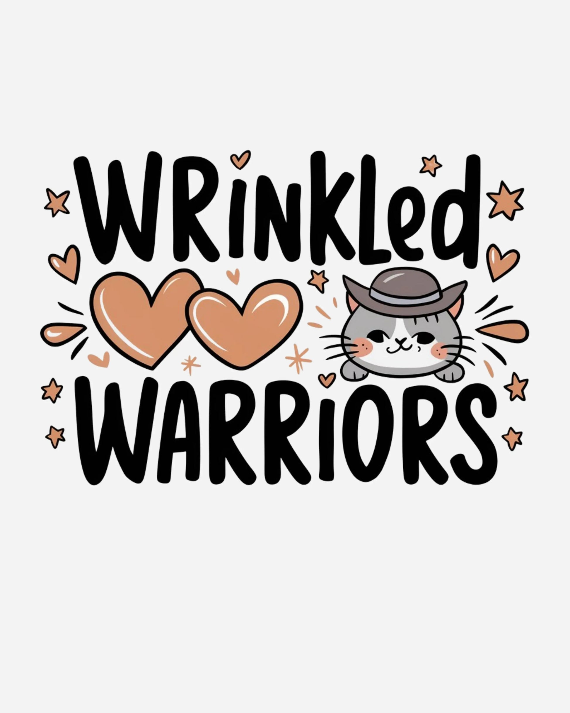 Wrinkled Warrior Cotton Tshirt - Billien