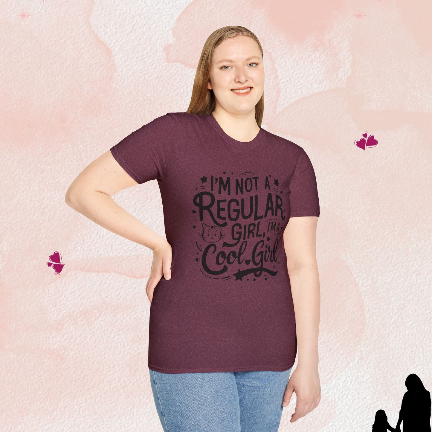 I am Cool Girl Cotton T-Shirt