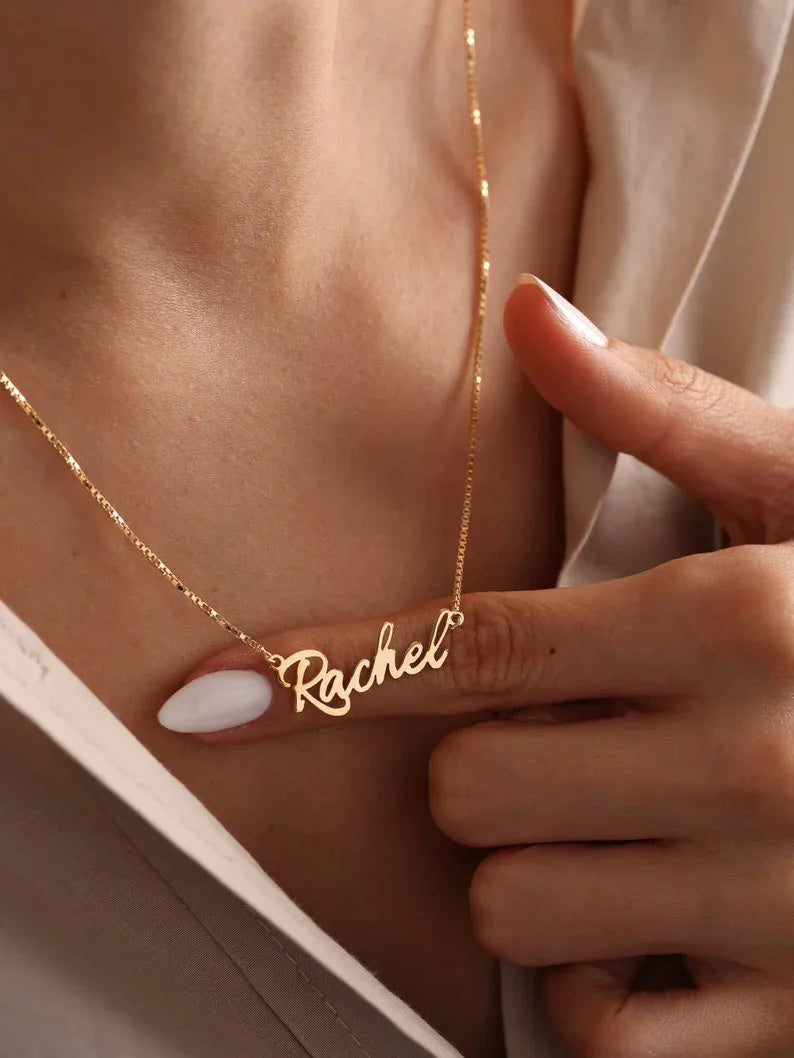Exquisite and Noble Customizable Name Design Versatile Necklace - Billien