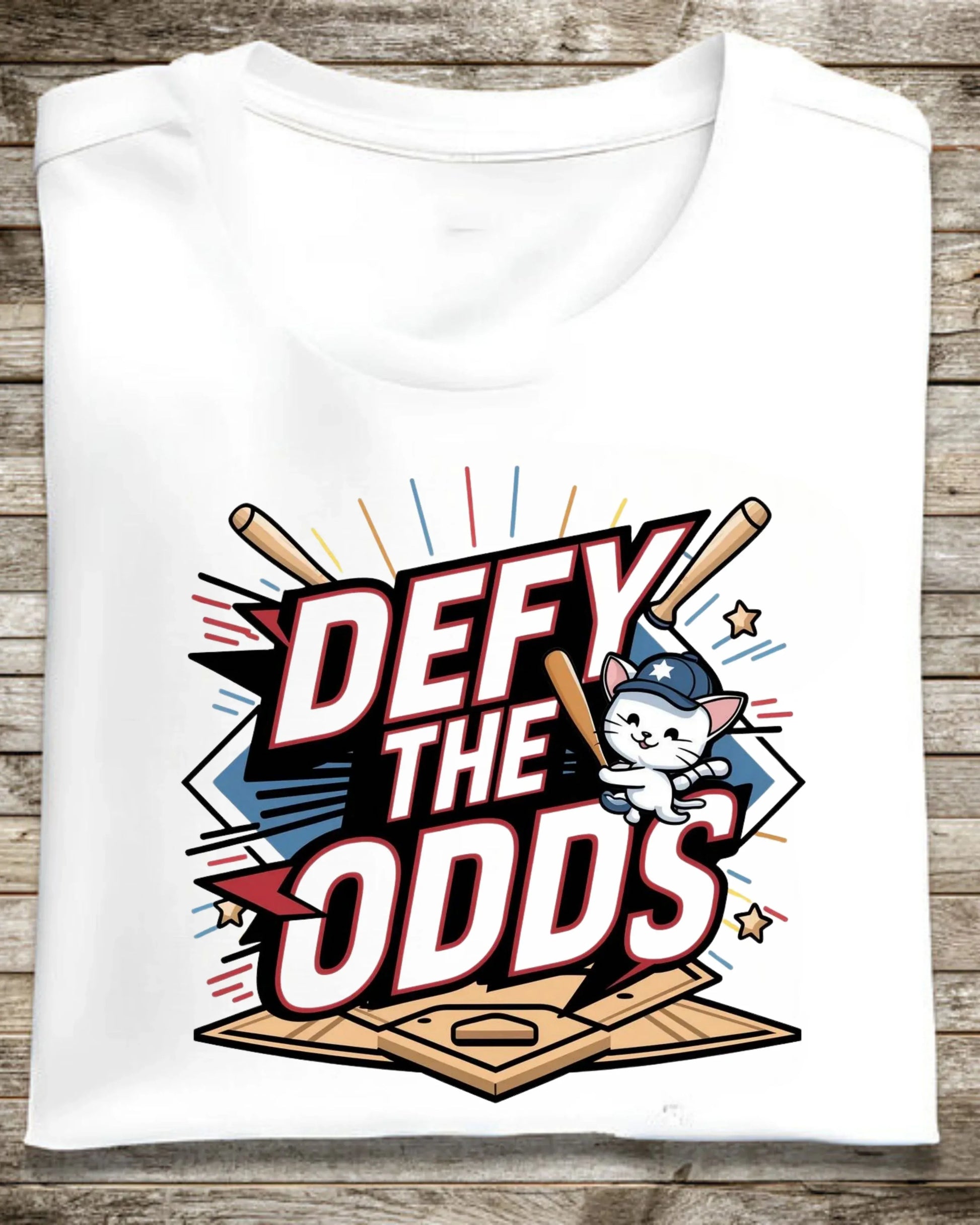 Defy The Odds Cotton Tshirt - Billien