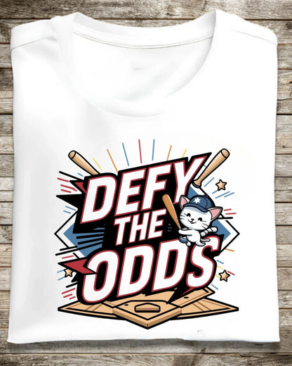 Defy The Odds Cotton Tshirt - Billien
