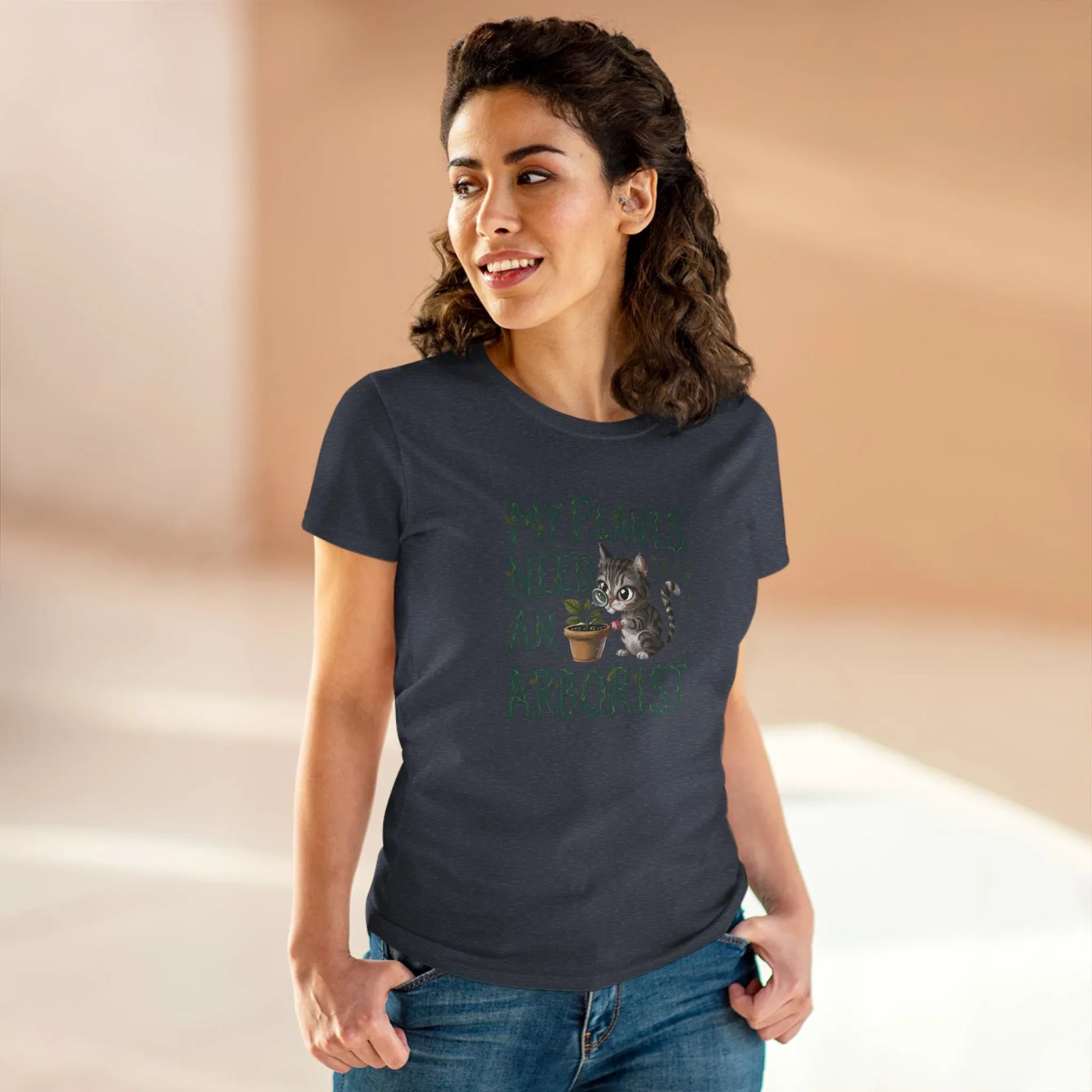 My Plant Need Arborist Women Cotton Tshirt - Billien