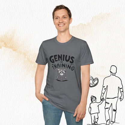 Genius In Training Cotton Men T-Shirt