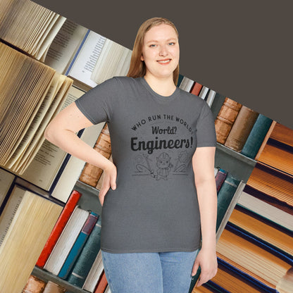 Who Build World Cotton T-Shirt