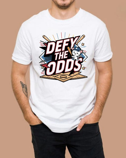 Defy The Odds Cotton Tshirt - Billien