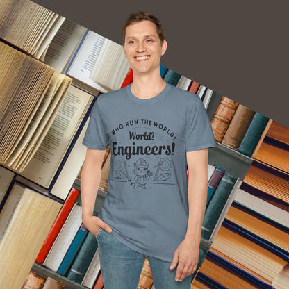 Who Build World Cotton T-Shirt