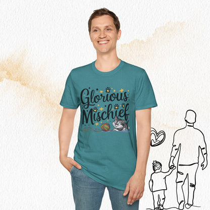 Glorious Mischief Cotton Men T-Shirt