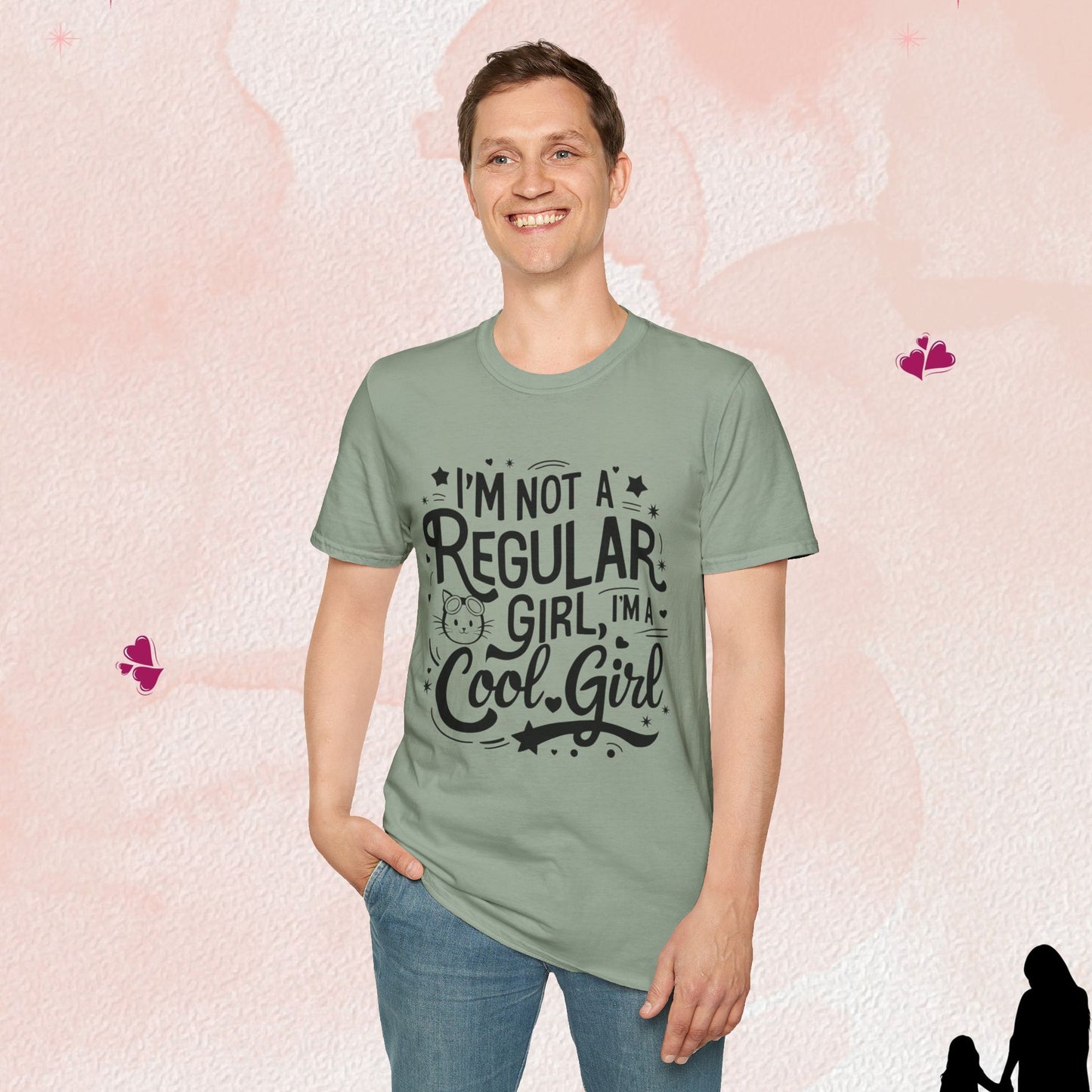 I am Cool Girl Cotton T-Shirt